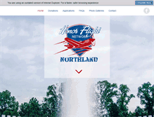 Tablet Screenshot of honorflightnorthland.org
